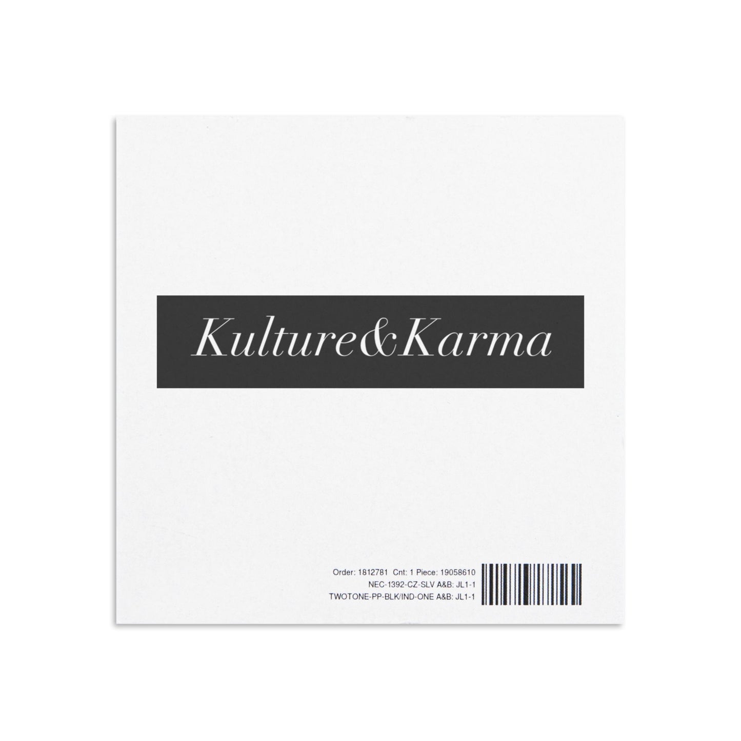 Karma Infinity Necklace